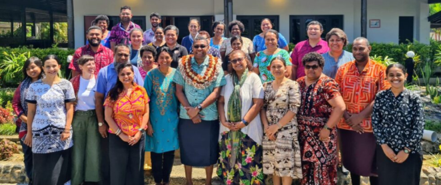 A group of Fijian focus group members